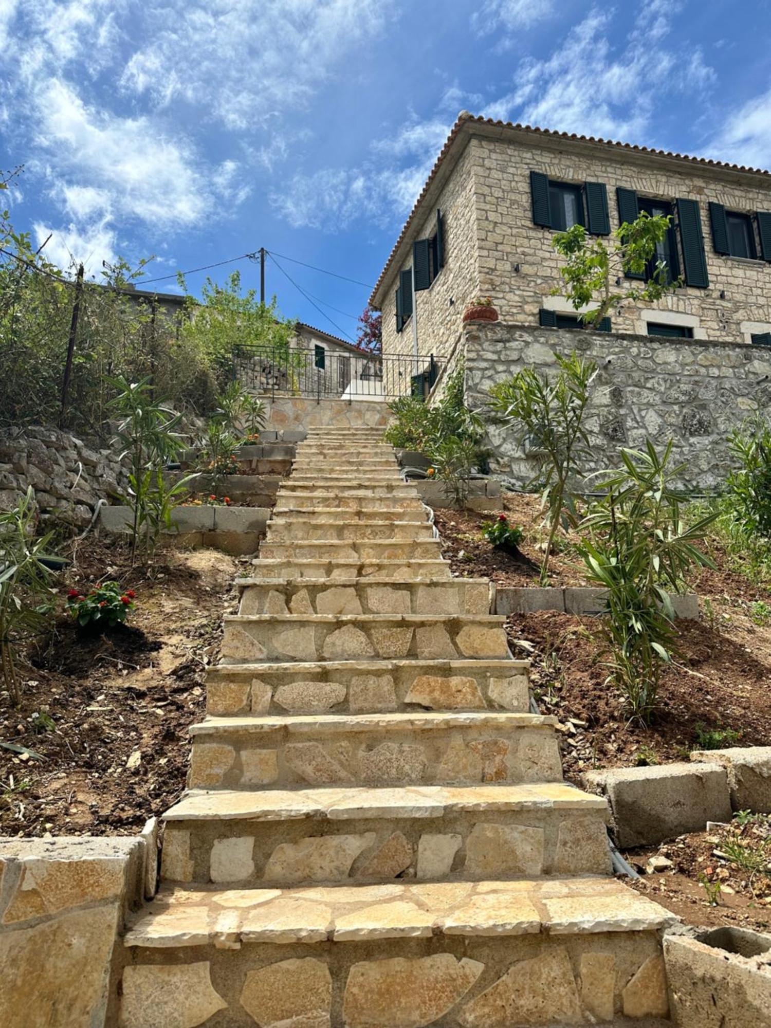 Chrysavgi Stone House Villa Katomerion Exteriör bild